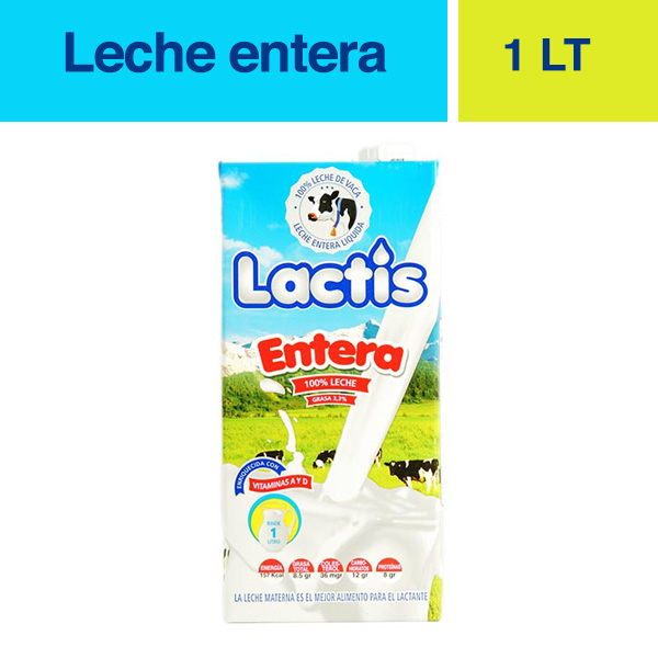 Leche LACTIS Entera Litro